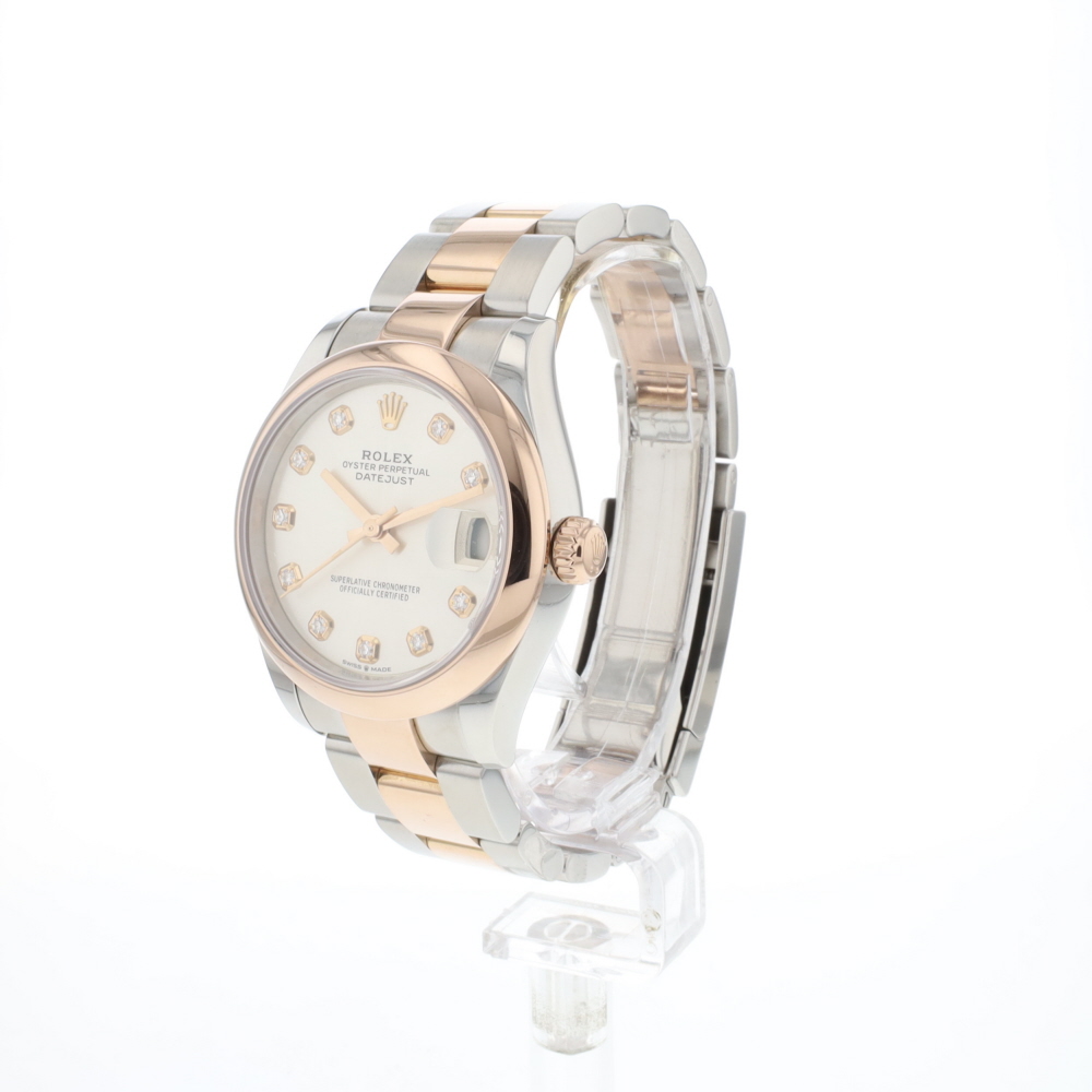 Datejust 31 Steel / Everose Gold Diamonds