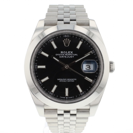 Datejust 41 Jubilee Black Dial