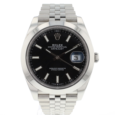Rolex - Datejust 41 Jubilee Black Dial