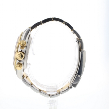 Daytona Gold/Steel Black Dial 116503