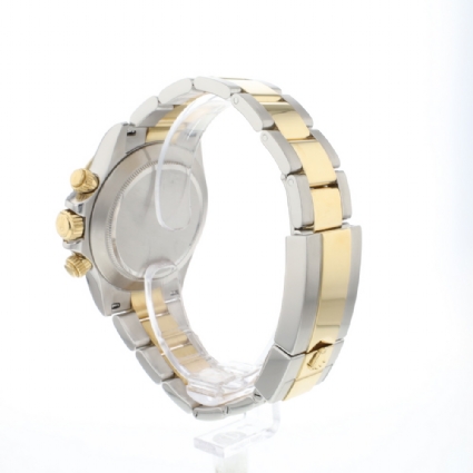 Daytona Gold/Steel Black Dial 116503