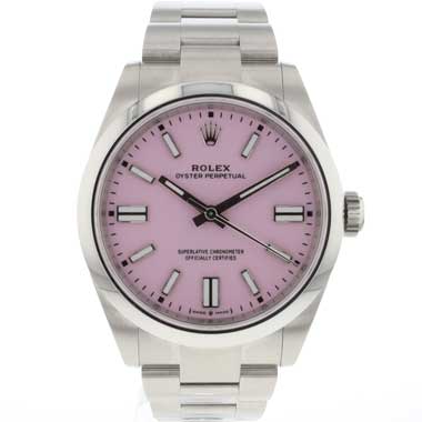 Rolex - Oyster Perpetual 41 Candy Pink Dial NEW '25