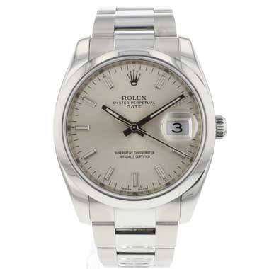 Rolex - Oyster Perpetual Date 34 Silver Dial