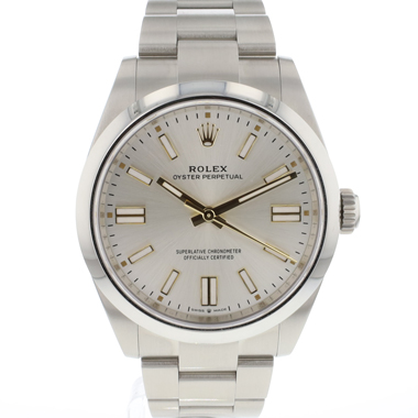 Rolex - Oyster Perpetual 41 Silver Dial NEW '25