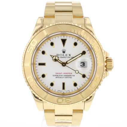 Yacht-Master 40 Yellow Gold White Dial