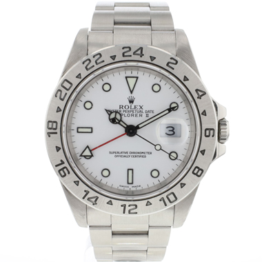 Rolex - Explorer II White Dial