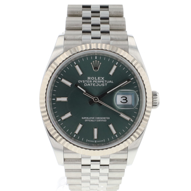 Rolex - Datejust 36 Jubilee Mint Green Dial
