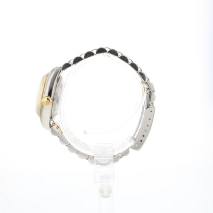 Datejust 26 Steel Gold Jubilee Fluted White Roman Dial