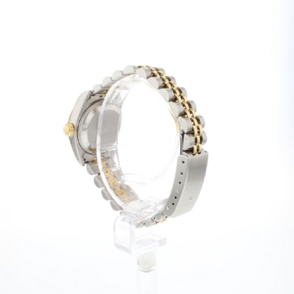Datejust 26 Steel Gold Jubilee Fluted White Roman Dial