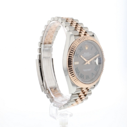 Datejust 41 Steel Everose Gold Wimbledon