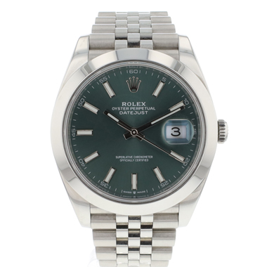 Rolex - Datejust 41 Jubilee Mint Green