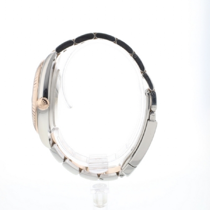 Datejust 41 Oyster Steel / Everose Choco Dial