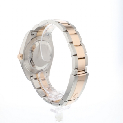 Datejust 41 Oyster Steel / Everose Choco Dial