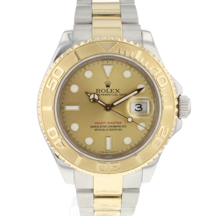 Yacht-Master 40 Steel Gold Rehaut Champagne Dial