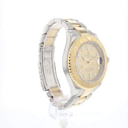 Yacht-Master 40 Steel Gold Rehaut Champagne Dial