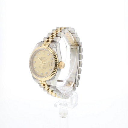 Lady-Datejust 26 Jubilee Steel/Gold Diamond Dial