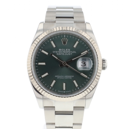 Datejust 36 Oyster Mint Green Dial