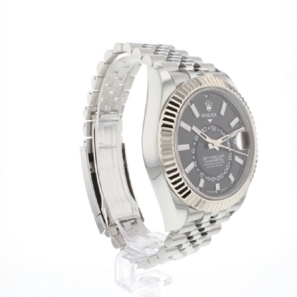 Sky-Dweller Steel Jubilee Black Dial