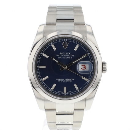 Datejust 36 Blue Roulette Dial