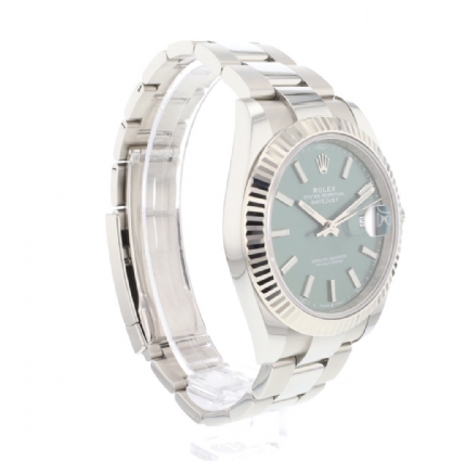 Datejust 41 Fluted Oyster Green Dial NEW 2022