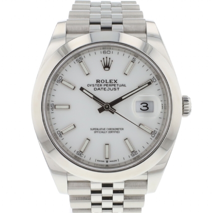 Datejust 41 Jubilee White Dial