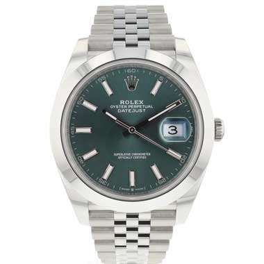 Rolex - Datejust 41 Jubilee Mint Green NEW '26
