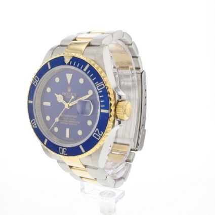 Submariner Date Steel Gold Blue Dial