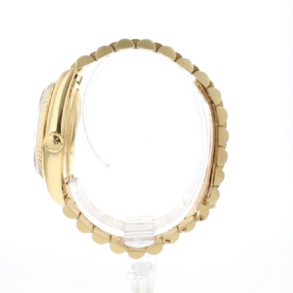 Day-Date 36 Yellow Gold Champagne Logo Diamond Dial