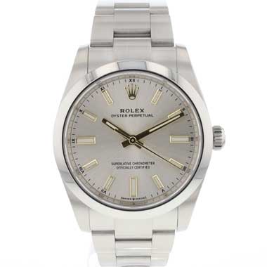 Rolex - Oyster Perpetual 34 Silver Dial