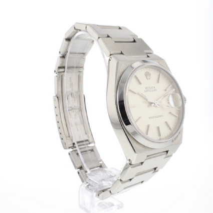 Datejust Oysterquartz Steel Silver Buckley Dial
