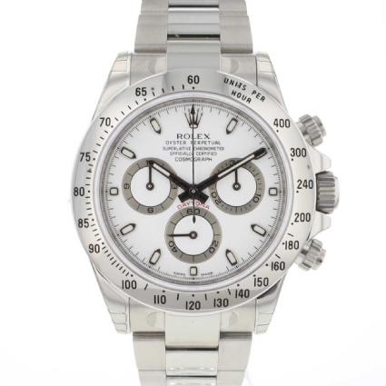 Daytona Steel White Dial NEW '11