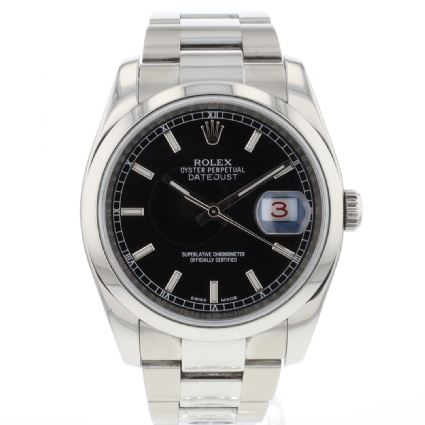 Datejust 36 Black Roulette Dial