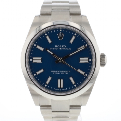 Oyster Perpetual 41 Med Blue Dial NEW '26