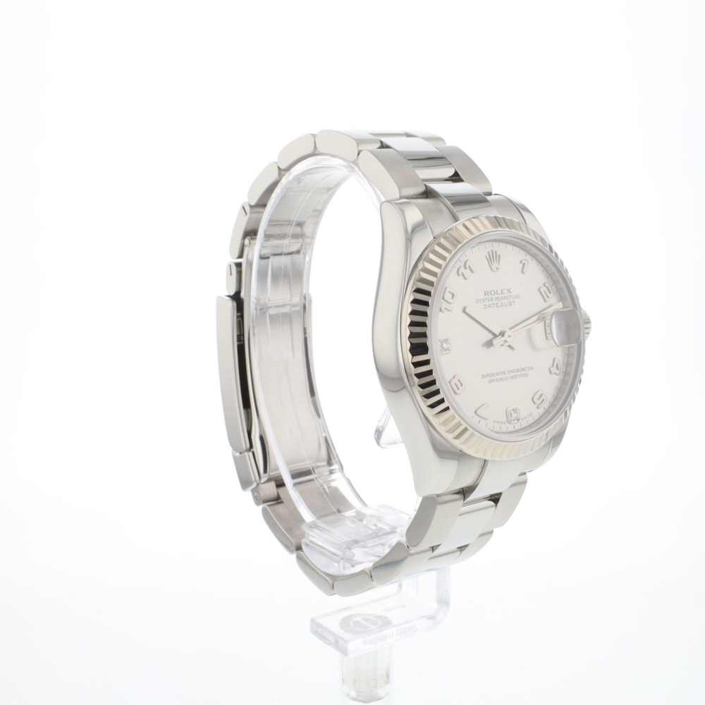Datejust 31 Fluted Oyster MoP Diamond Dial