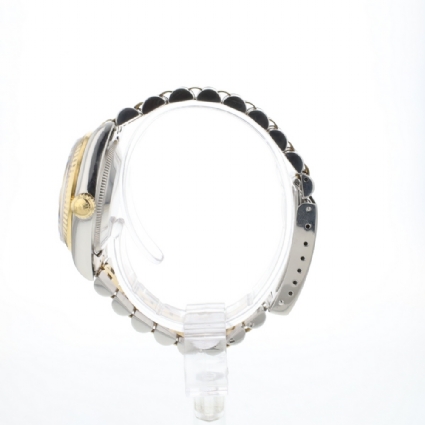 Datejust 31 Steel Gold Jubilee Fluted Blue Diamond Vignette Dial