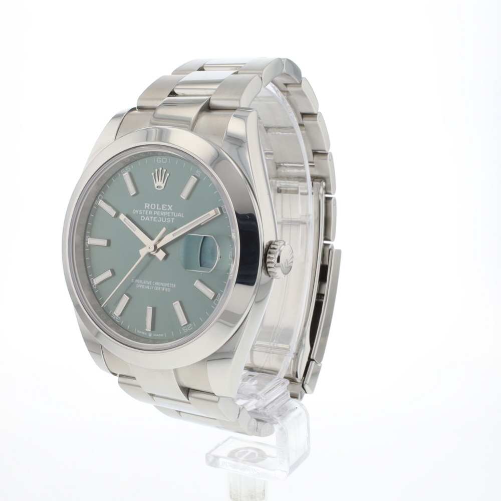 Datejust 41 Oyster Mint Green