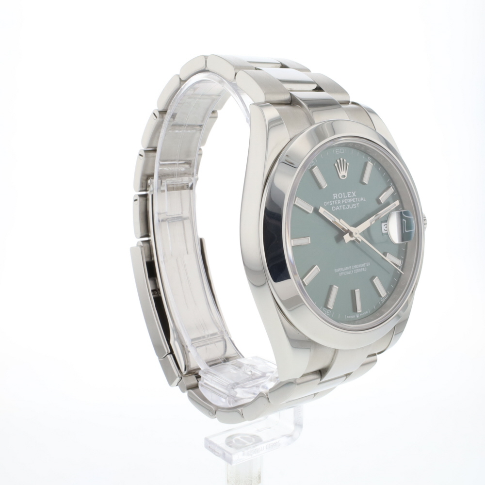 Datejust 41 Oyster Mint Green