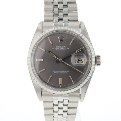 Datejust 36 Jubilee Fluted Grey Dial