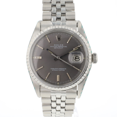 Rolex - Datejust 36 Jubilee Fluted Grey Dial