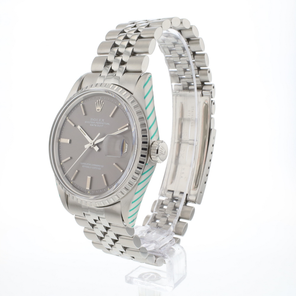 Datejust 36 Jubilee Fluted Grey Dial