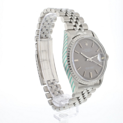 Datejust 36 Jubilee Fluted Grey Dial