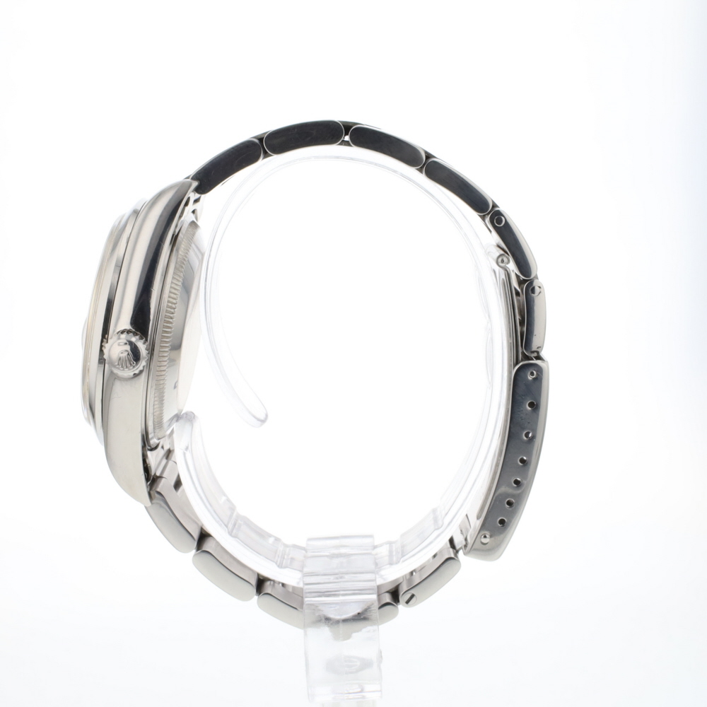 Date 34 Silver Dial