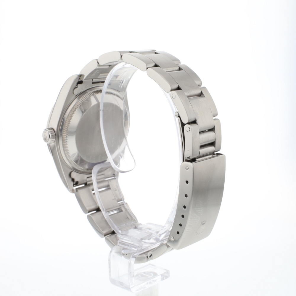 Date 34 Silver Dial