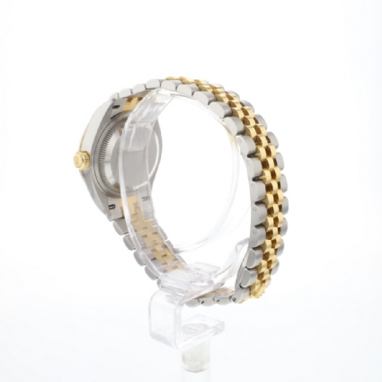 Lady-Datejust 28 Steel/Gold Jubilee Silver Diamond Dial