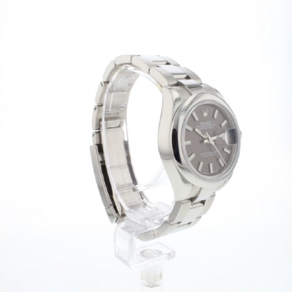 Lady-Datejust 28 Steel Oyster Grey Dial