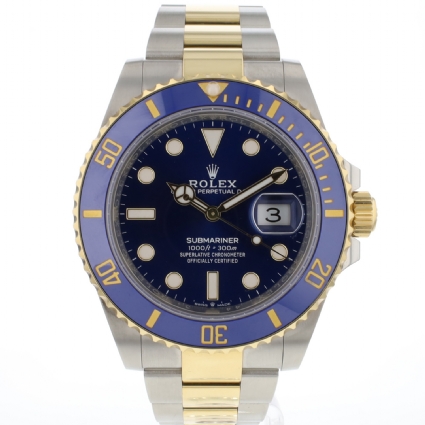 Submariner Date Steel Gold Blue Dial
