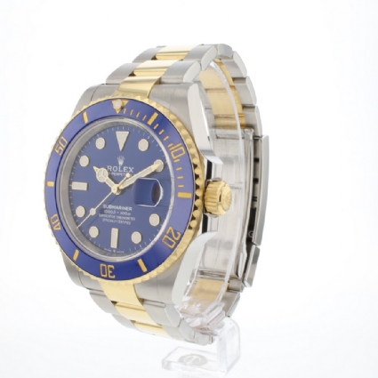 Submariner Date Steel Gold Blue Dial