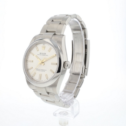 Oyster Perpetual 34 Silver Dial