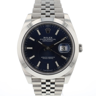 Rolex - Datejust 41 Jubilee Blue Dial