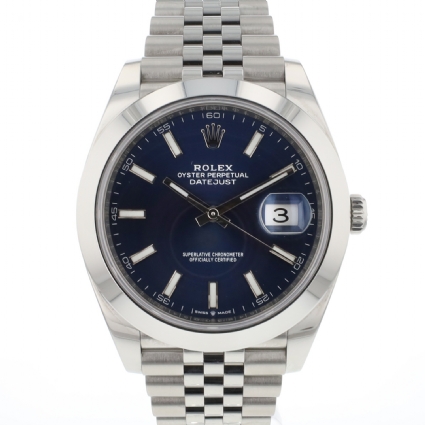 Datejust 41 Jubilee Blue Dial
